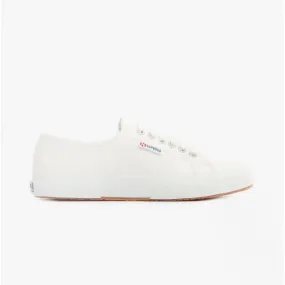 2750 TUMBLED Ladies Leather Trainers White