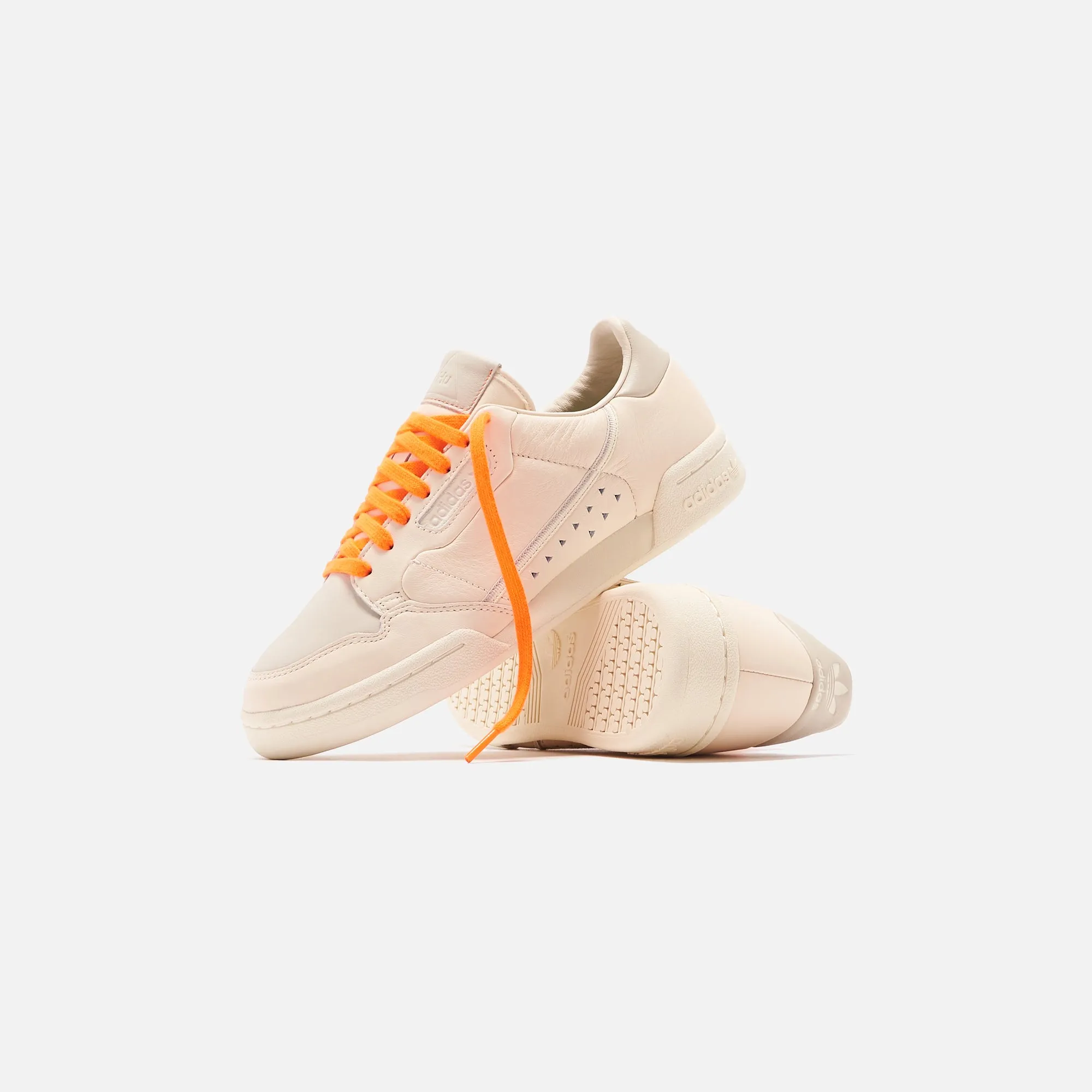 adidas Consortium x Pharrell Williams Continental 80 - Ecru Tint / Cream White / Clear Brown