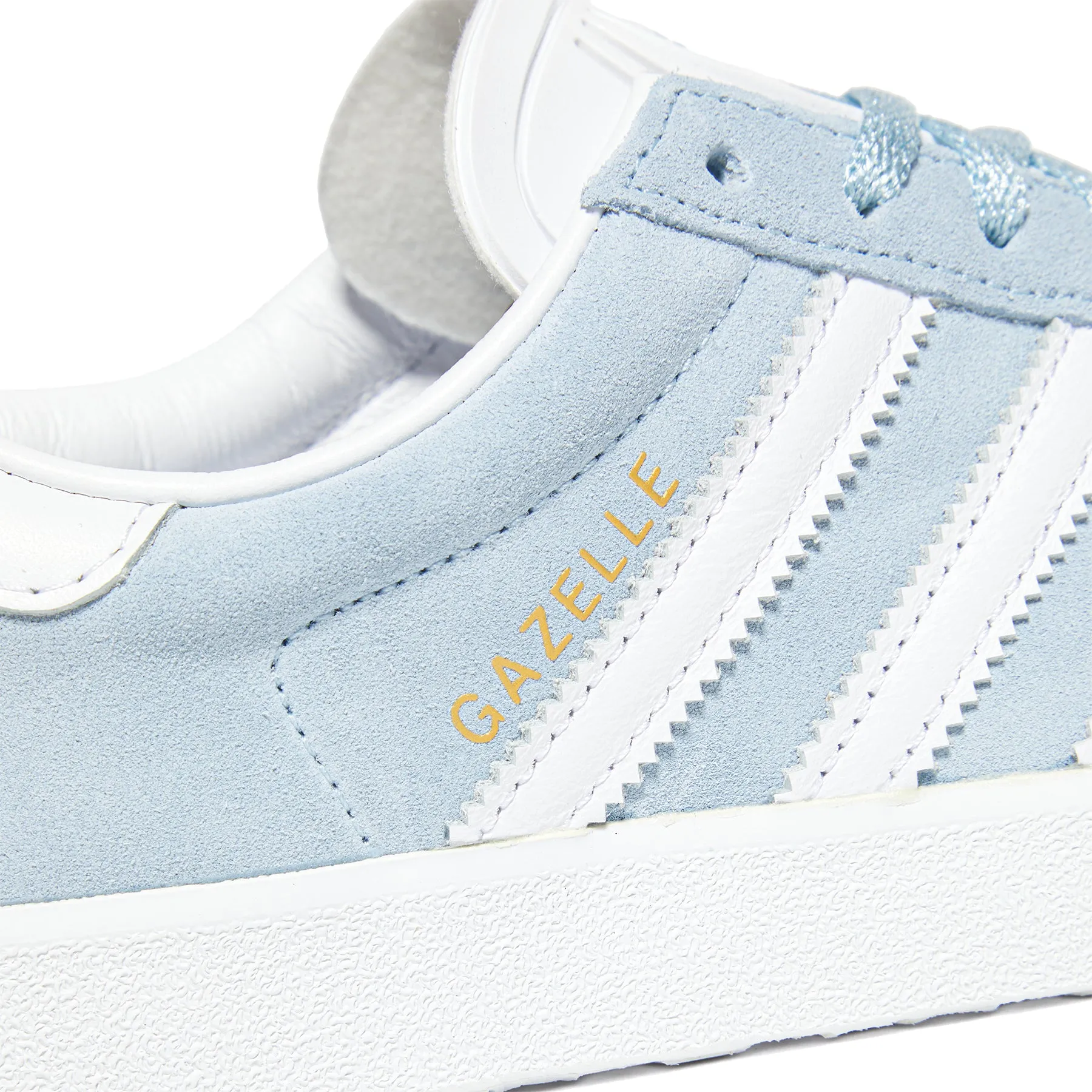 adidas Gazelle 85 (Clear Sky/Cloud White/Gold Metallic)