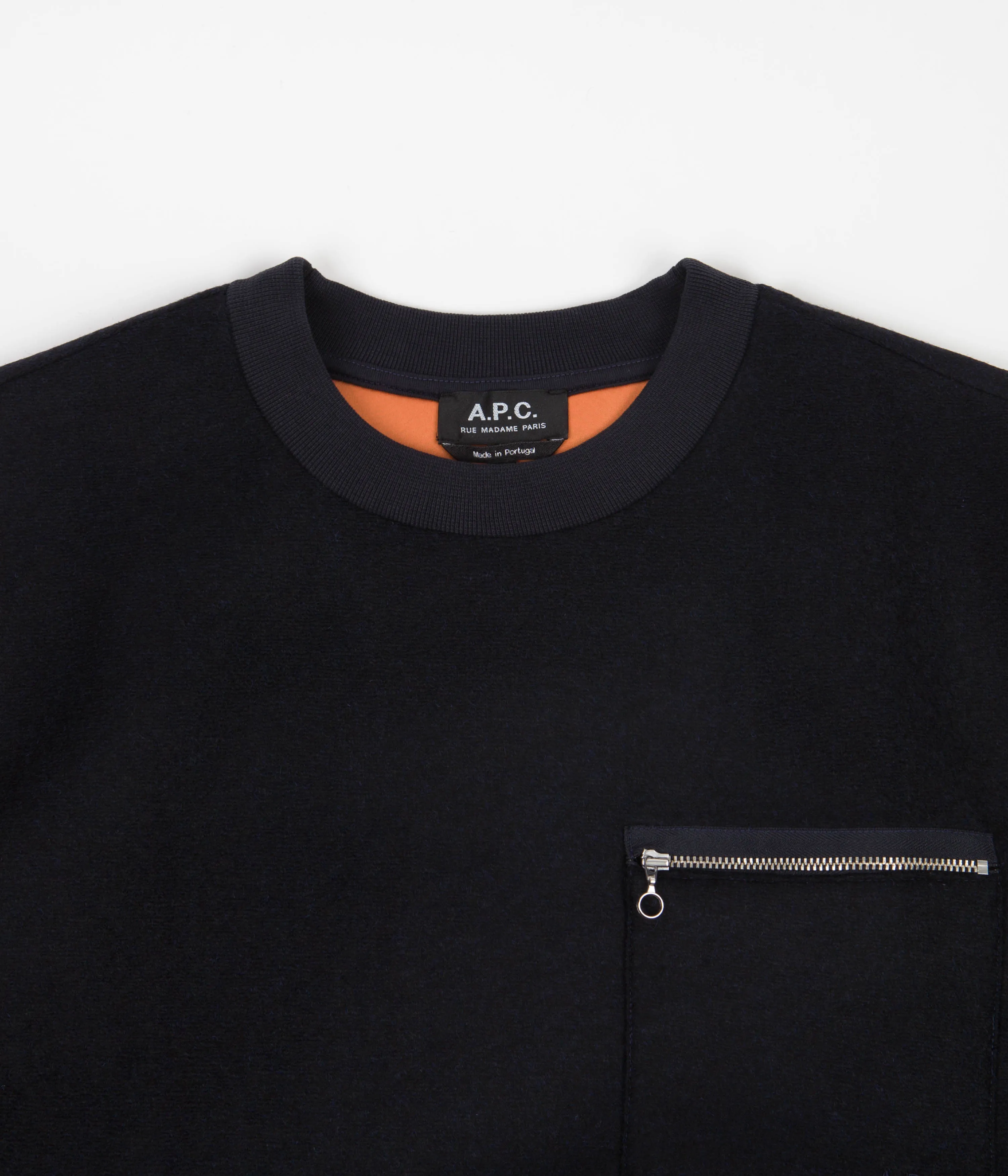 A.P.C. Louis Crewneck Sweatshirt - Dark Navy