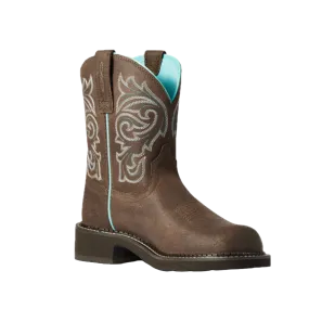 Ariat Ladies Fatbaby Heritage Mazy Java Brown Western Boots 10038377