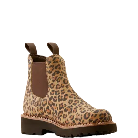 Ariat Ladies Fatbaby Twin Gore Cheetah Round Toe Boots 10050891