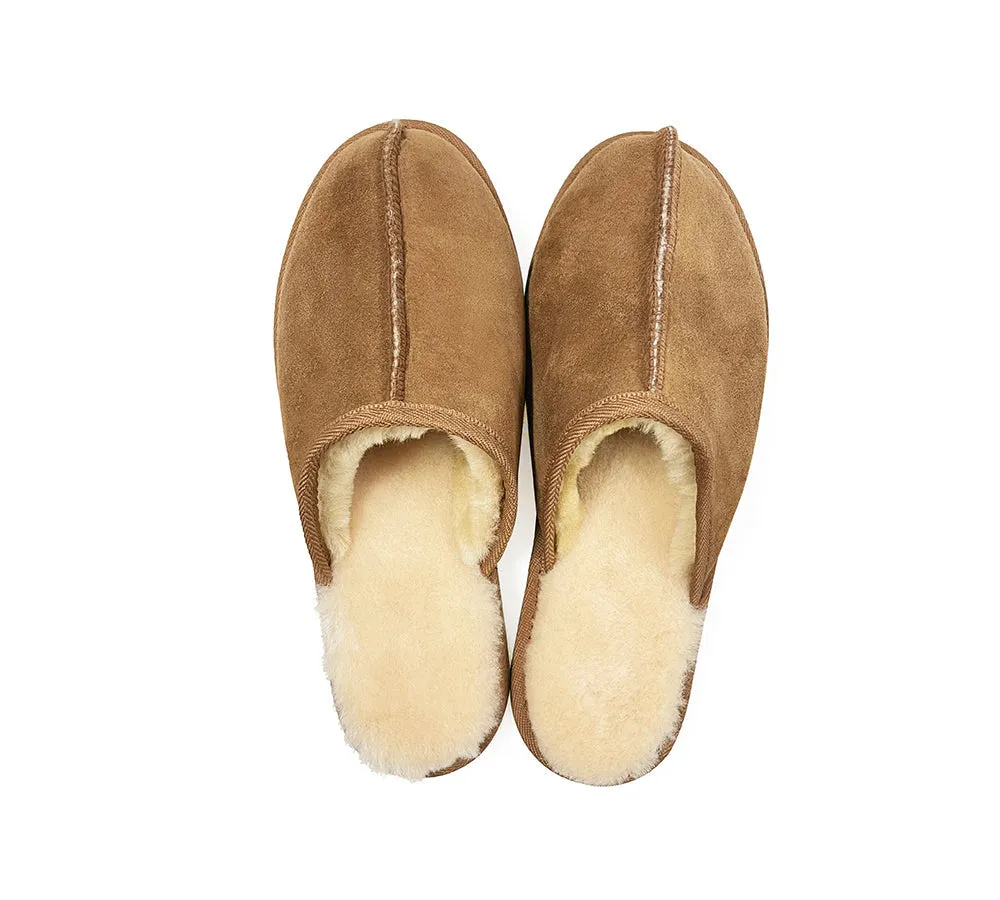 AUSTRALIAN SHEPHERD® UGG Australian Made Sheepskin Wool 2 Pieces Scuffs