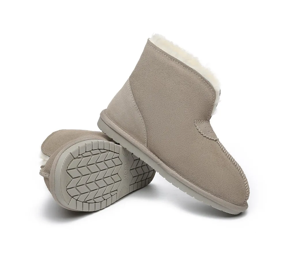 AUSTRALIAN SHEPHERD® UGG Sheepskin Wool Ankle Slippers Parker