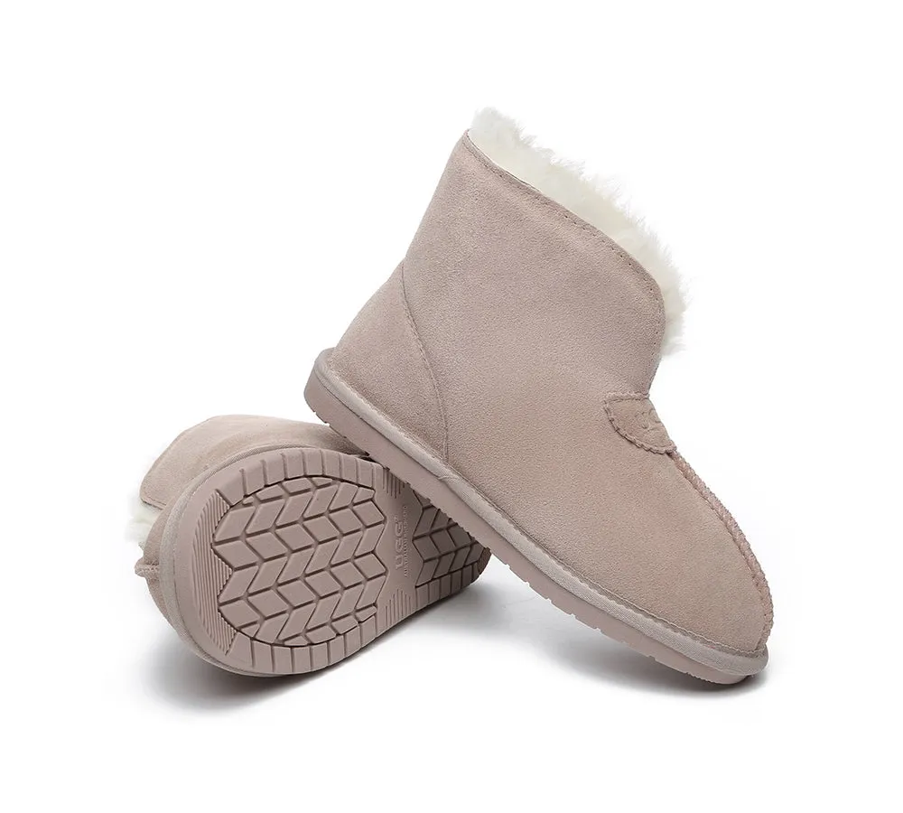 AUSTRALIAN SHEPHERD® UGG Sheepskin Wool Ankle Slippers Parker