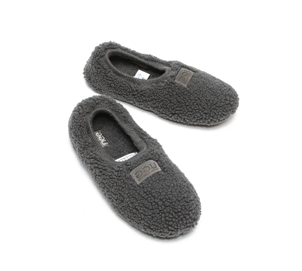 AUSTRALIAN SHEPHERD® UGG Women Curly Wool Slippers Lucina