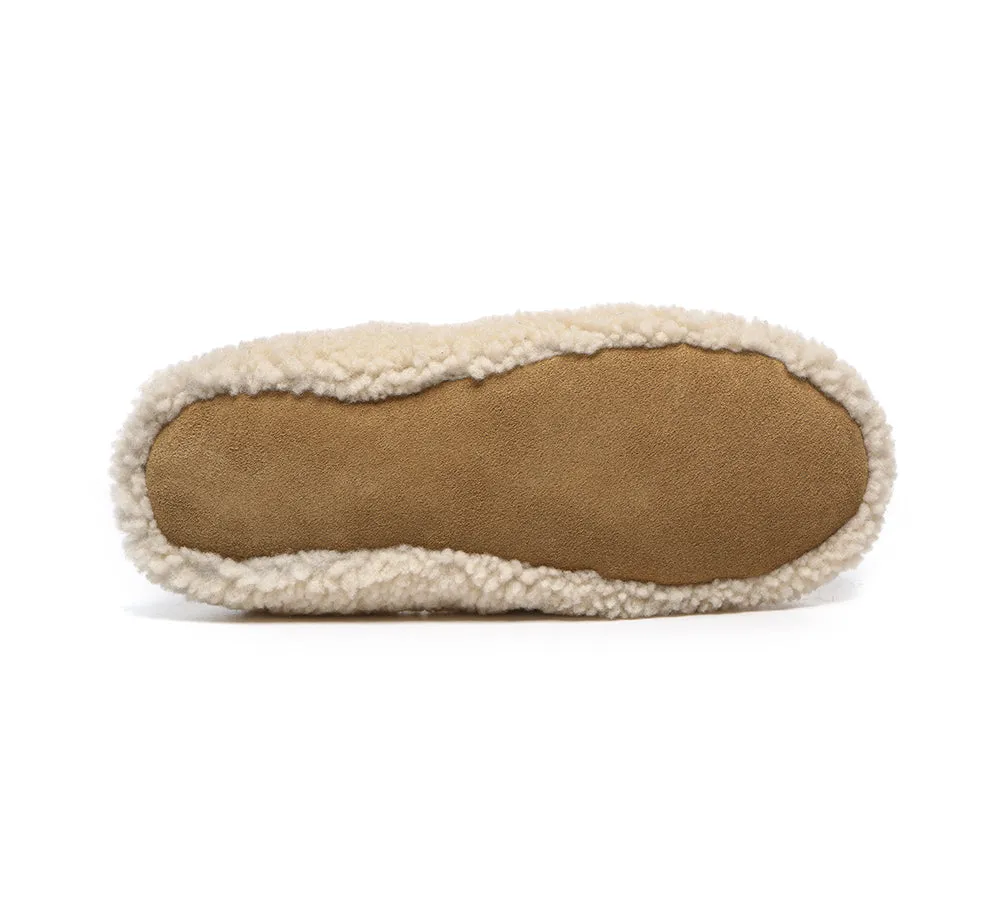 AUSTRALIAN SHEPHERD® UGG Women Curly Wool Slippers Lucina