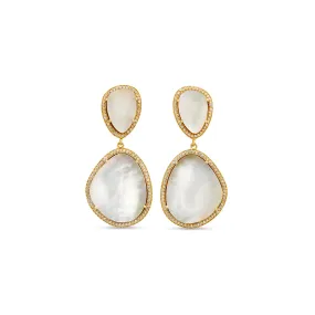 Bijou Earrings in Pearl