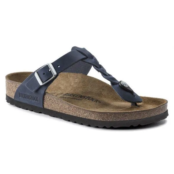 BIRKENSTOCK GIZEH BRAID NAVY