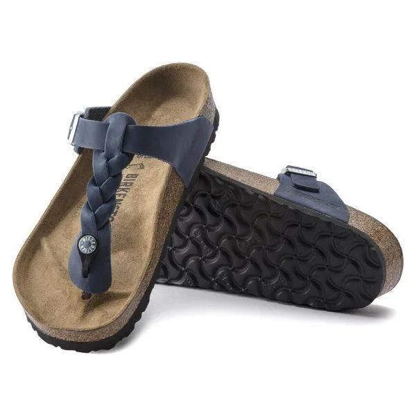 BIRKENSTOCK GIZEH BRAID NAVY