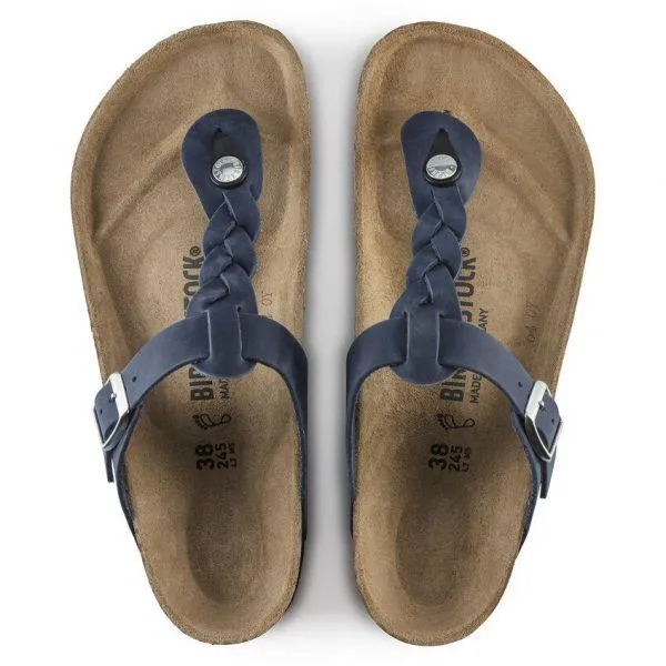 BIRKENSTOCK GIZEH BRAID NAVY