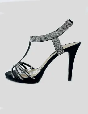 CAPARROS Rhinestone Evening Heels w/ Tags  - 9.5M US