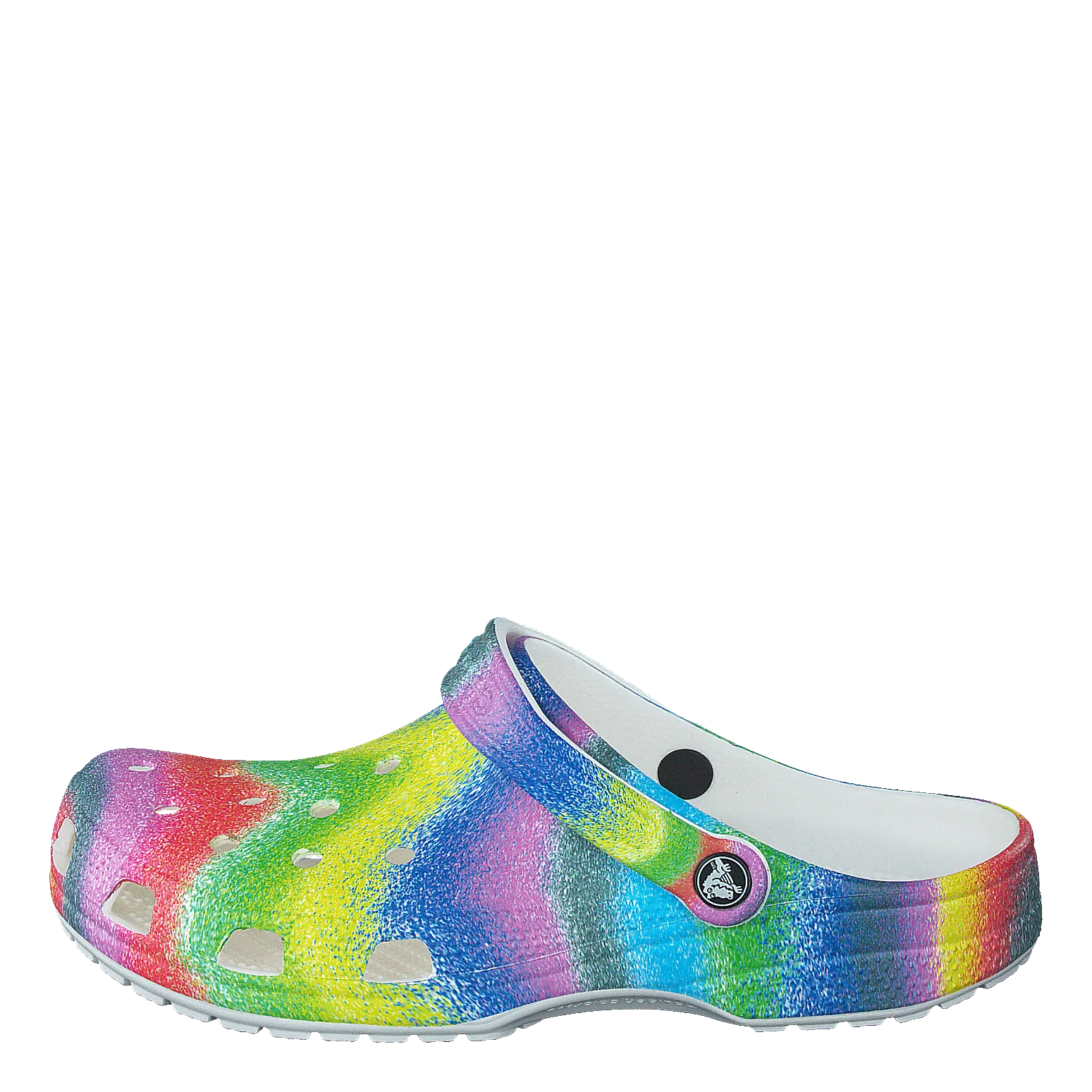 Classic Spray Dye Clog White/multi