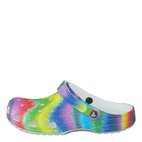 Classic Spray Dye Clog White/multi