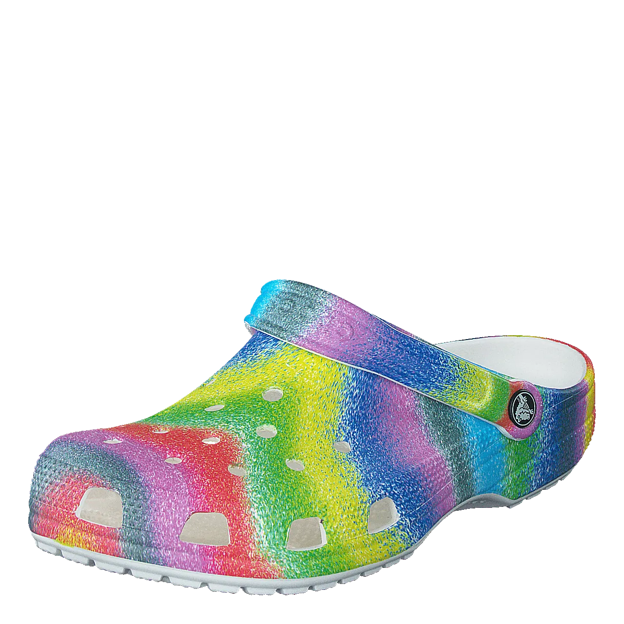 Classic Spray Dye Clog White/multi