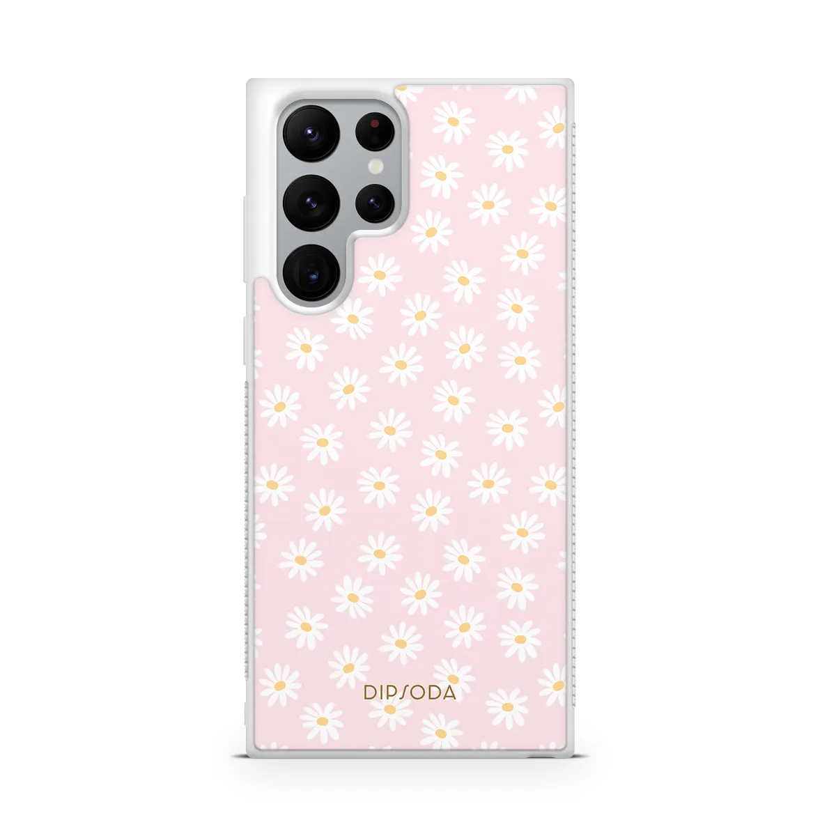 Cute Daisies Rubber Phone Case