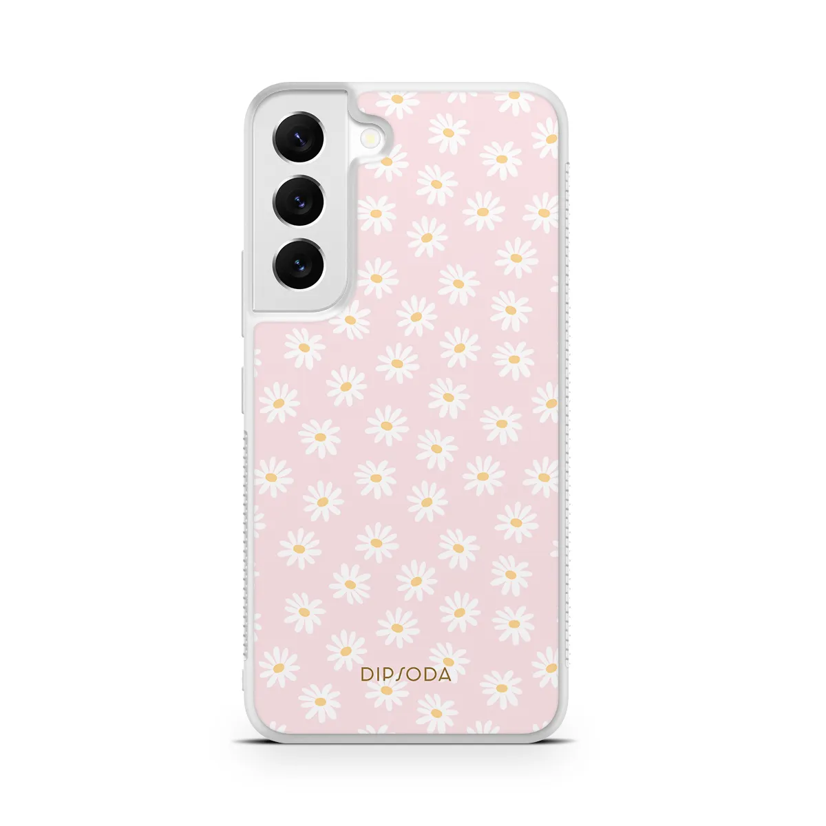 Cute Daisies Rubber Phone Case