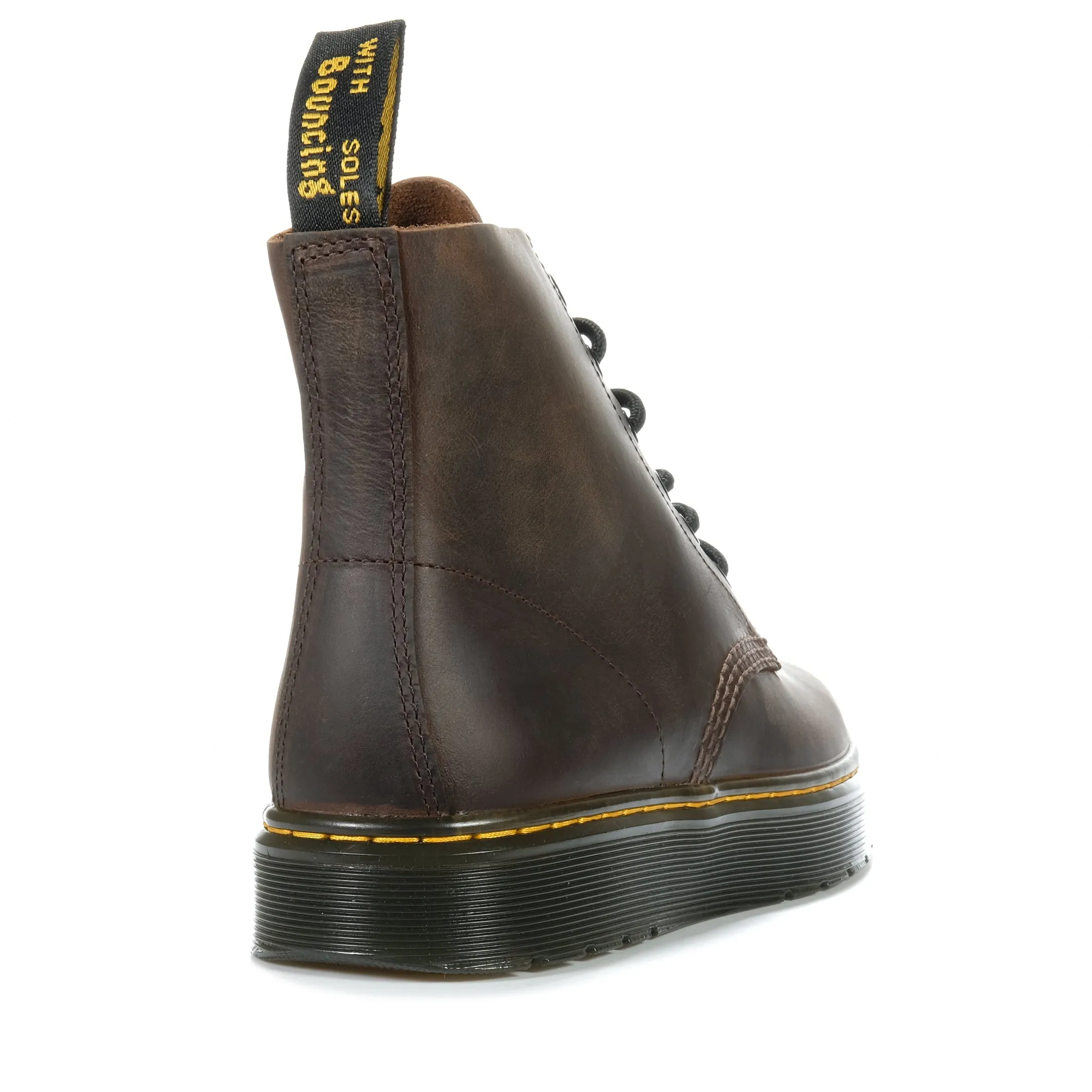 Dr Martens Thurston Chukka 6 Eye Dark Brown Crazy Horse