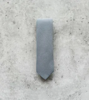 Dusty Blue Cotton Neck Tie