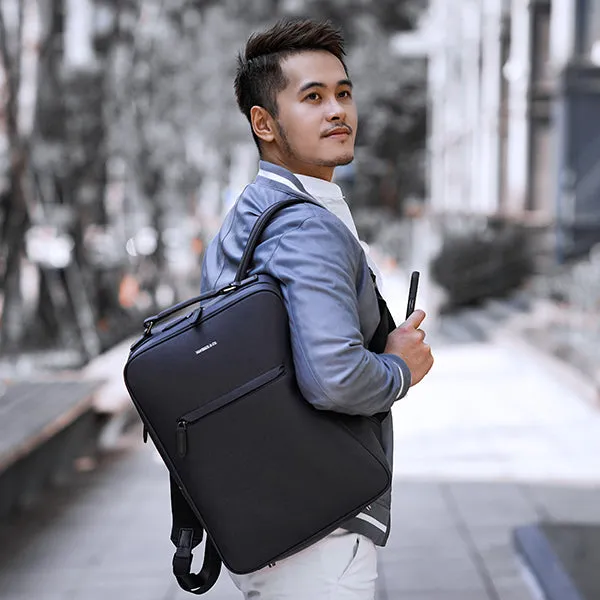 Earthen Recycled Leather Backpack