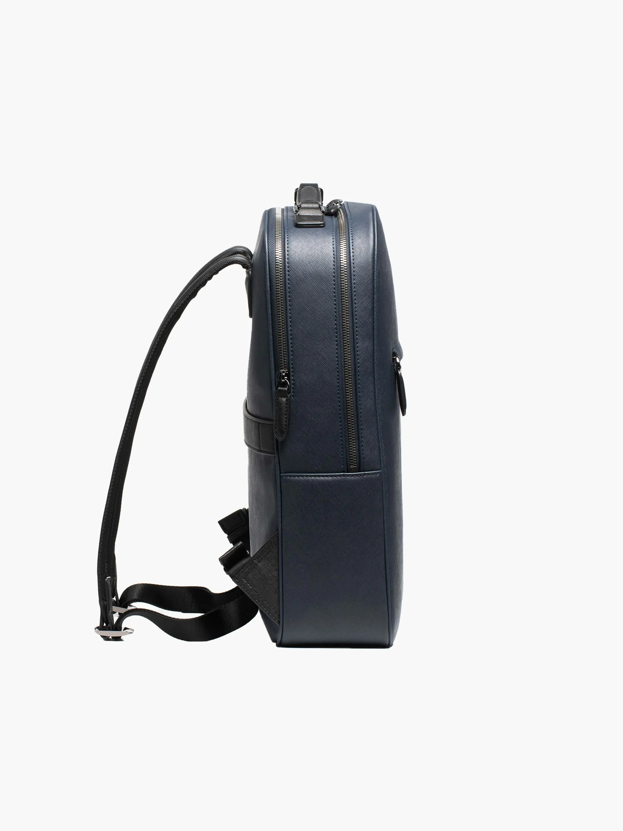 Earthen Recycled Leather Backpack