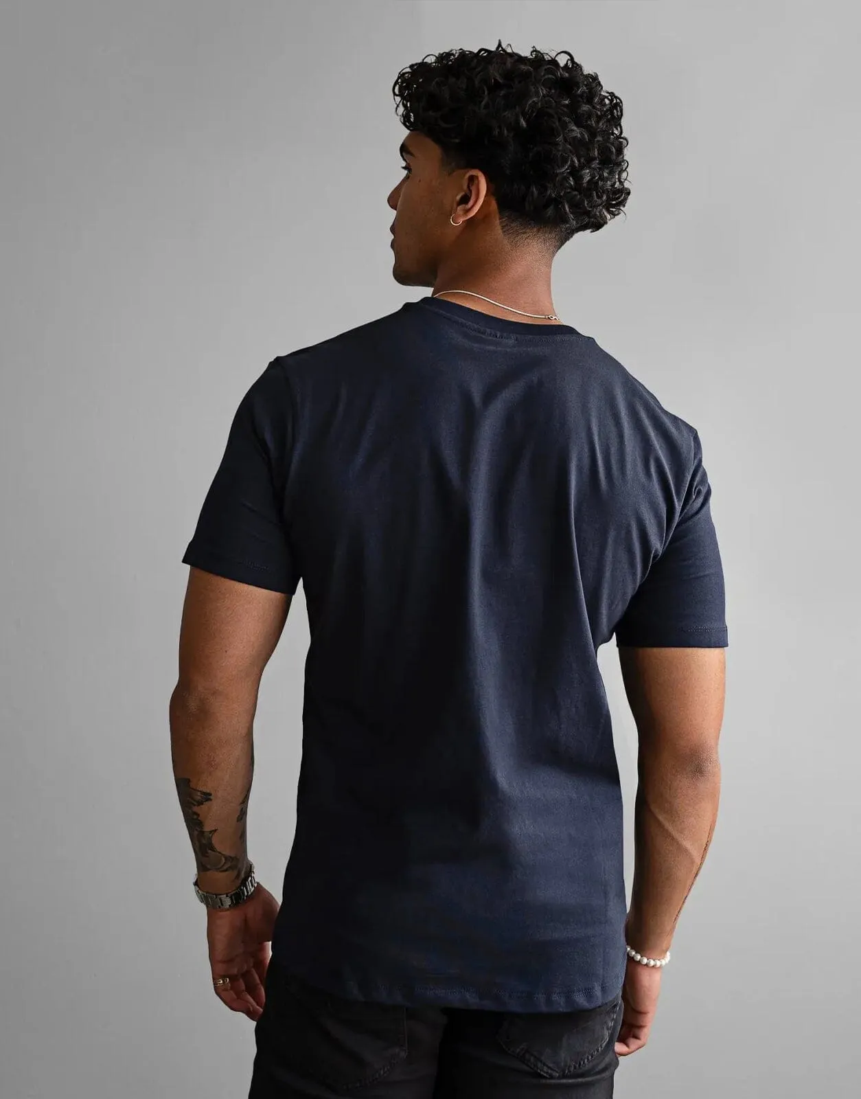 Fade Icon Navy T-Shirt