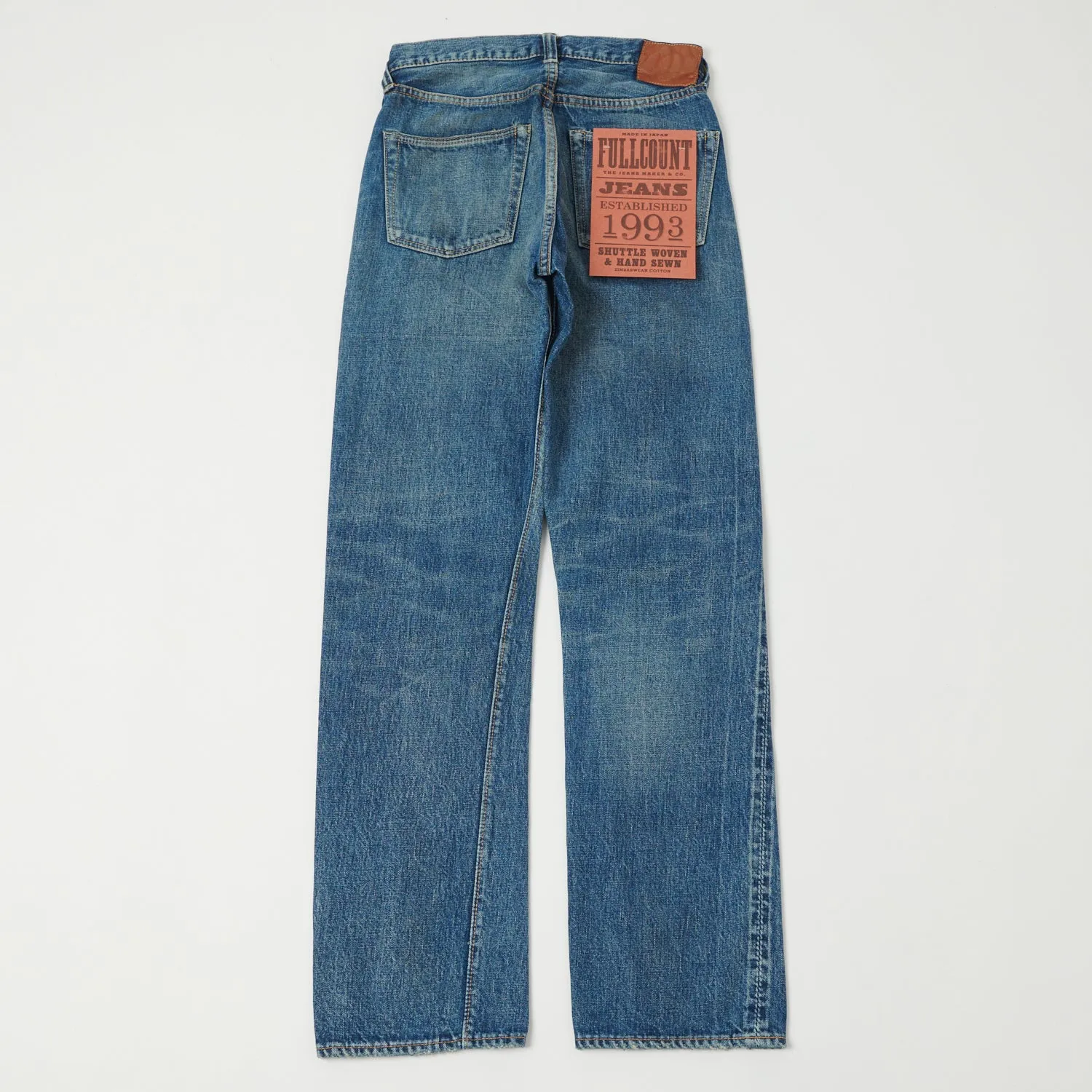 Full Count 1341-1101 13.7oz Loose Straight Jean - Dartford Wash