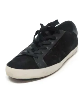 Golden Goose Black Suede Sneakers sz 8