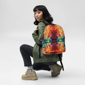 Hexagonal Hues Backpack