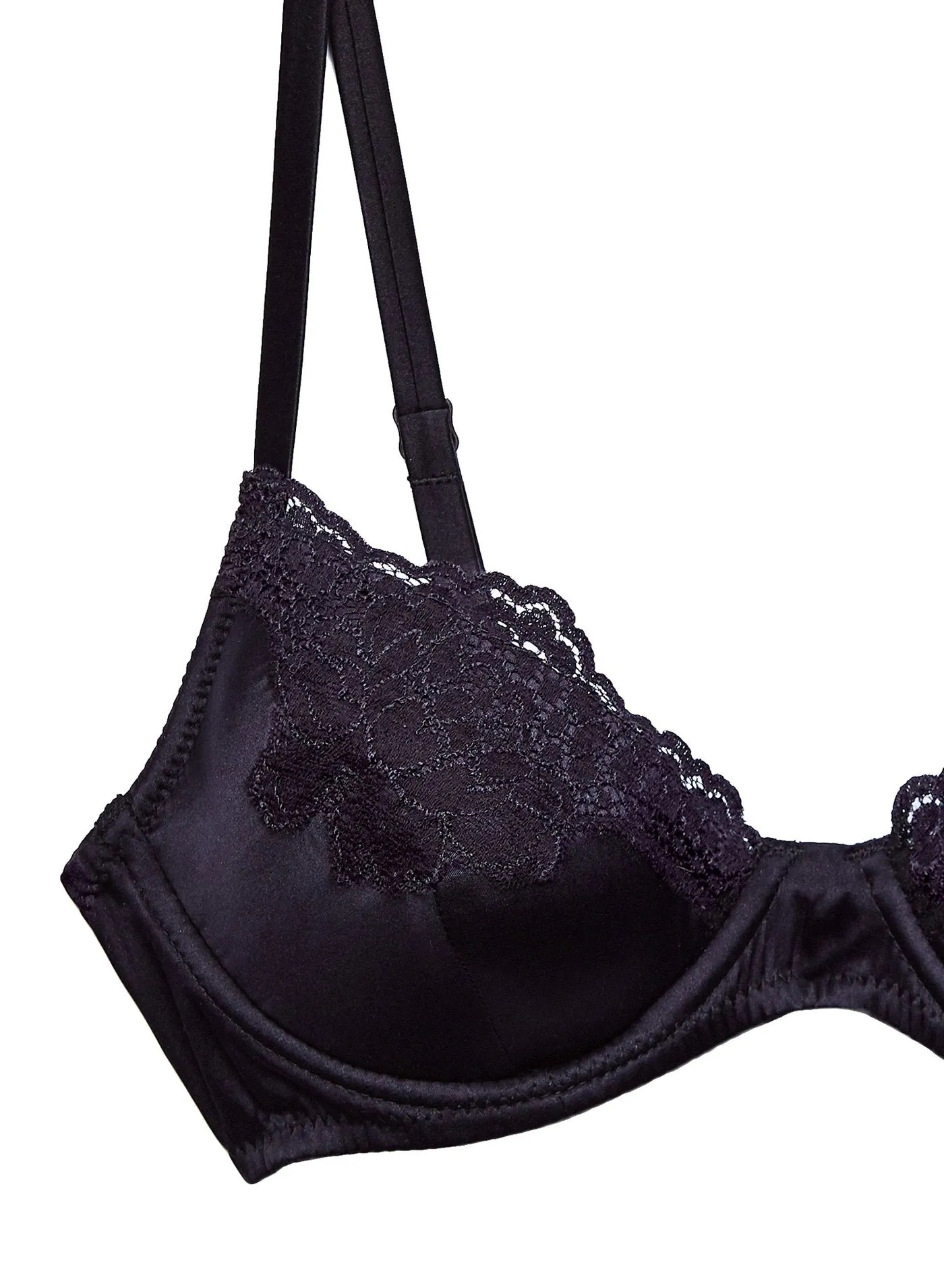 James Lace Lined Demi Bra