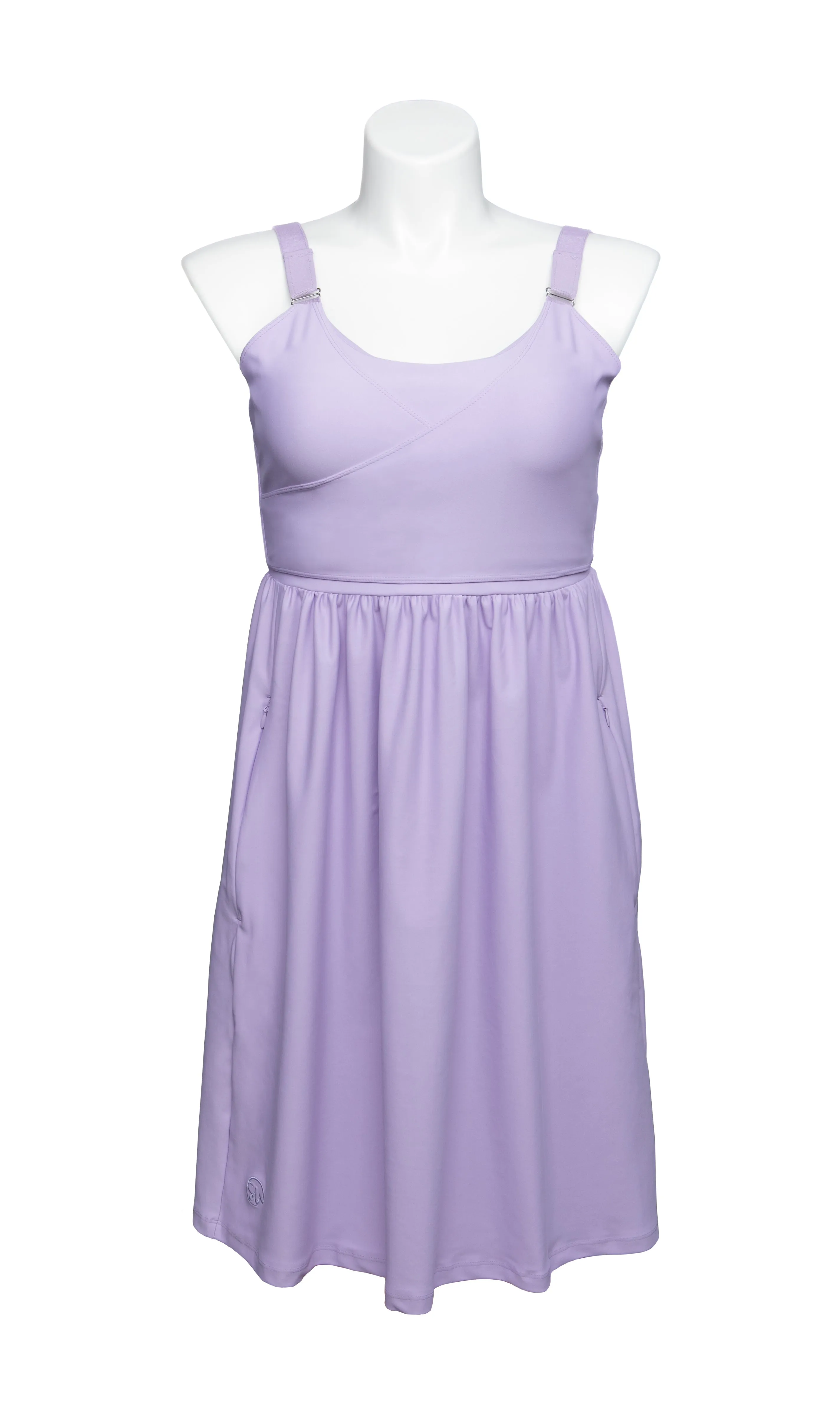 Journey Hands Free Pumping Lounge Dress | Lavender