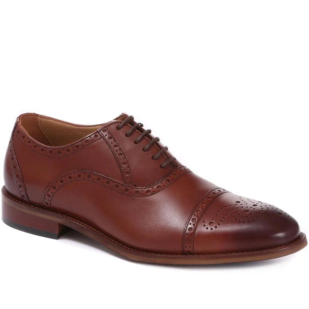 Maynard Leather Oxford Brogues - MAYNARD / 27254364