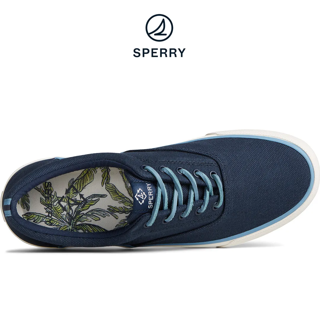 Men's SeaCycled™ Striper II Palm Sneaker Navy (STS25178)