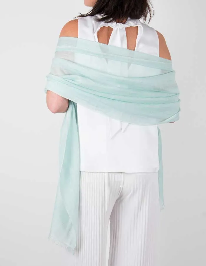 Mint Green Wedding Shawl | number 37