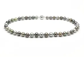 Natural Mixed Colour Pearl Necklace