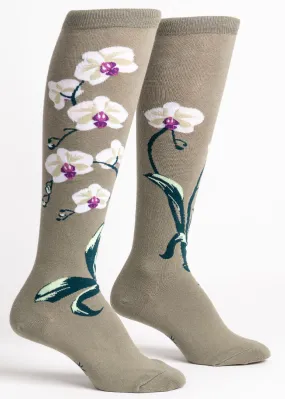 Orchid Knee Socks