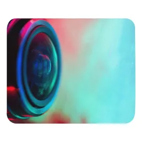 Padded Non-Slip Mousepad - Tie Dye Lens