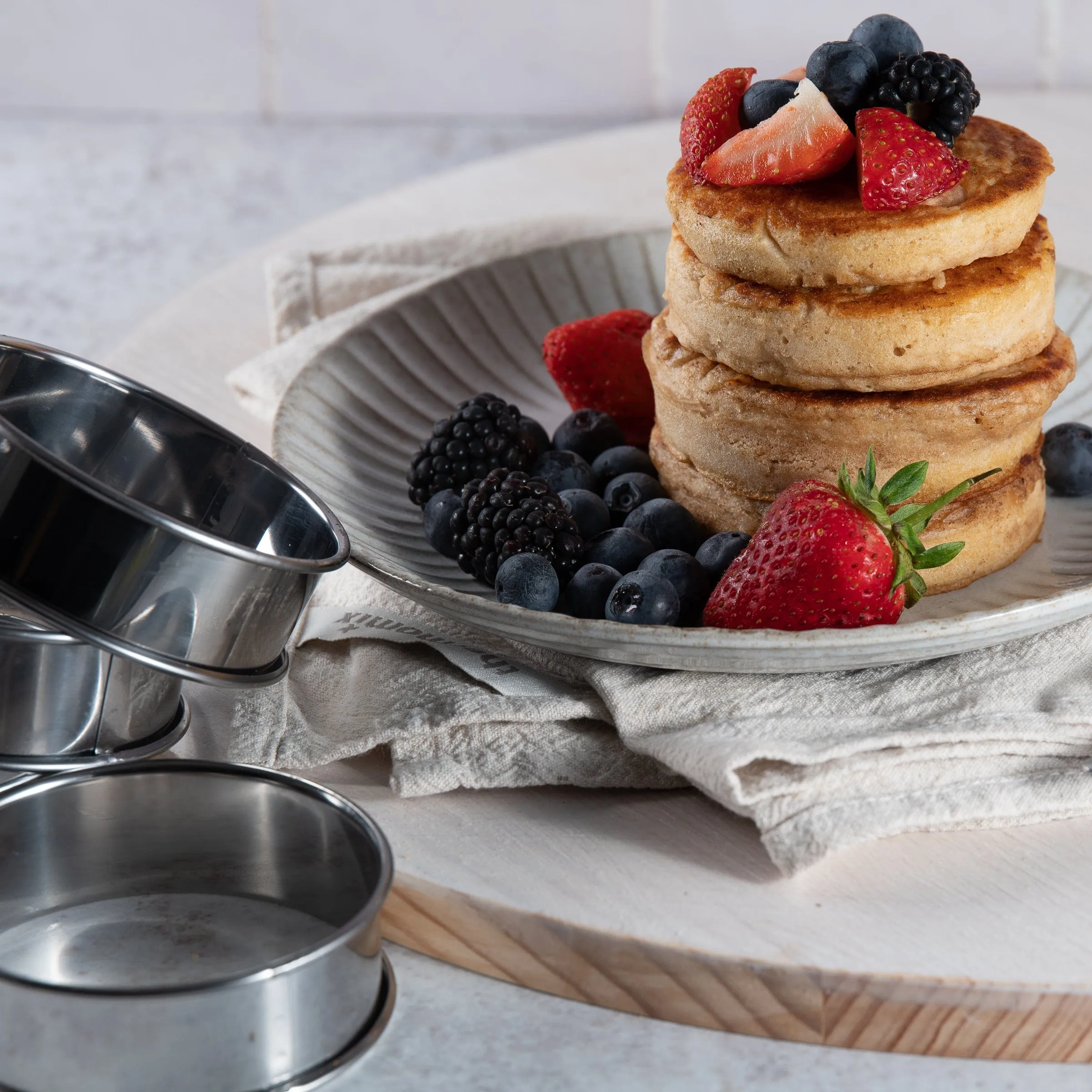 Pancake and Crumpet Rings