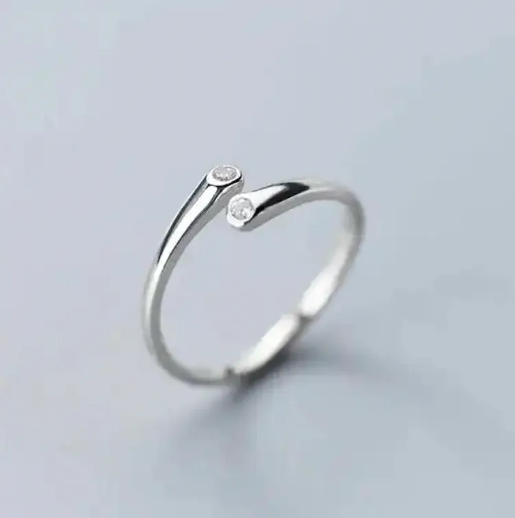 Phoebe | Adjustable Sterling Silver Ring