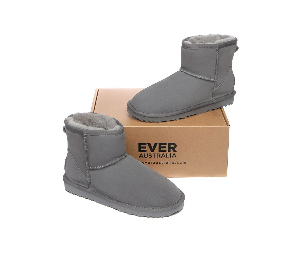 Premium Australian Sheepskin Boots Unisex Mini Classic Plus