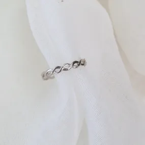 Rachel | Adjustable Sterling Silver Ring