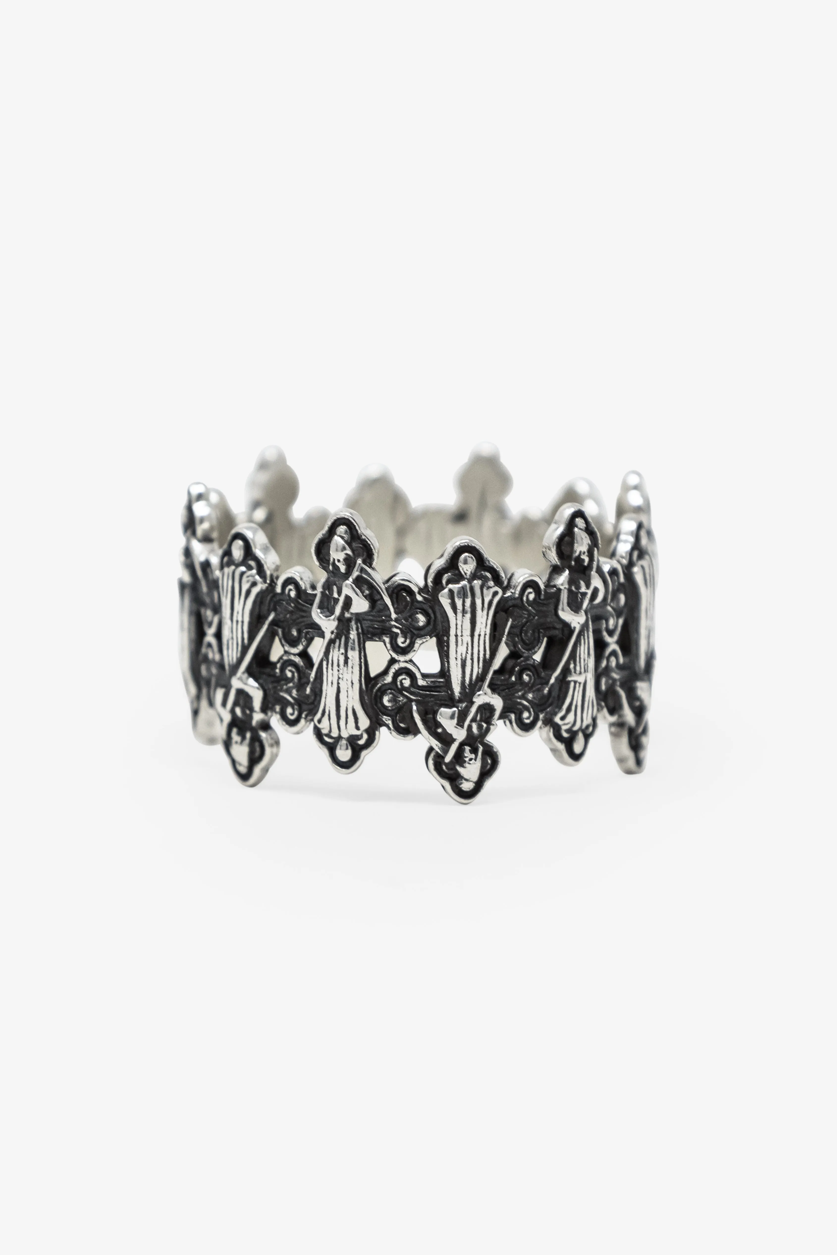 Reaper Sterling Silver Ring - SIlver