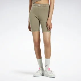 Reebok Apparel Women Classics Natural Dye Legging Shorts Trekgr