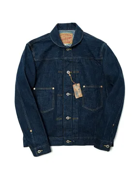 Shawl Collar Denim Jacket