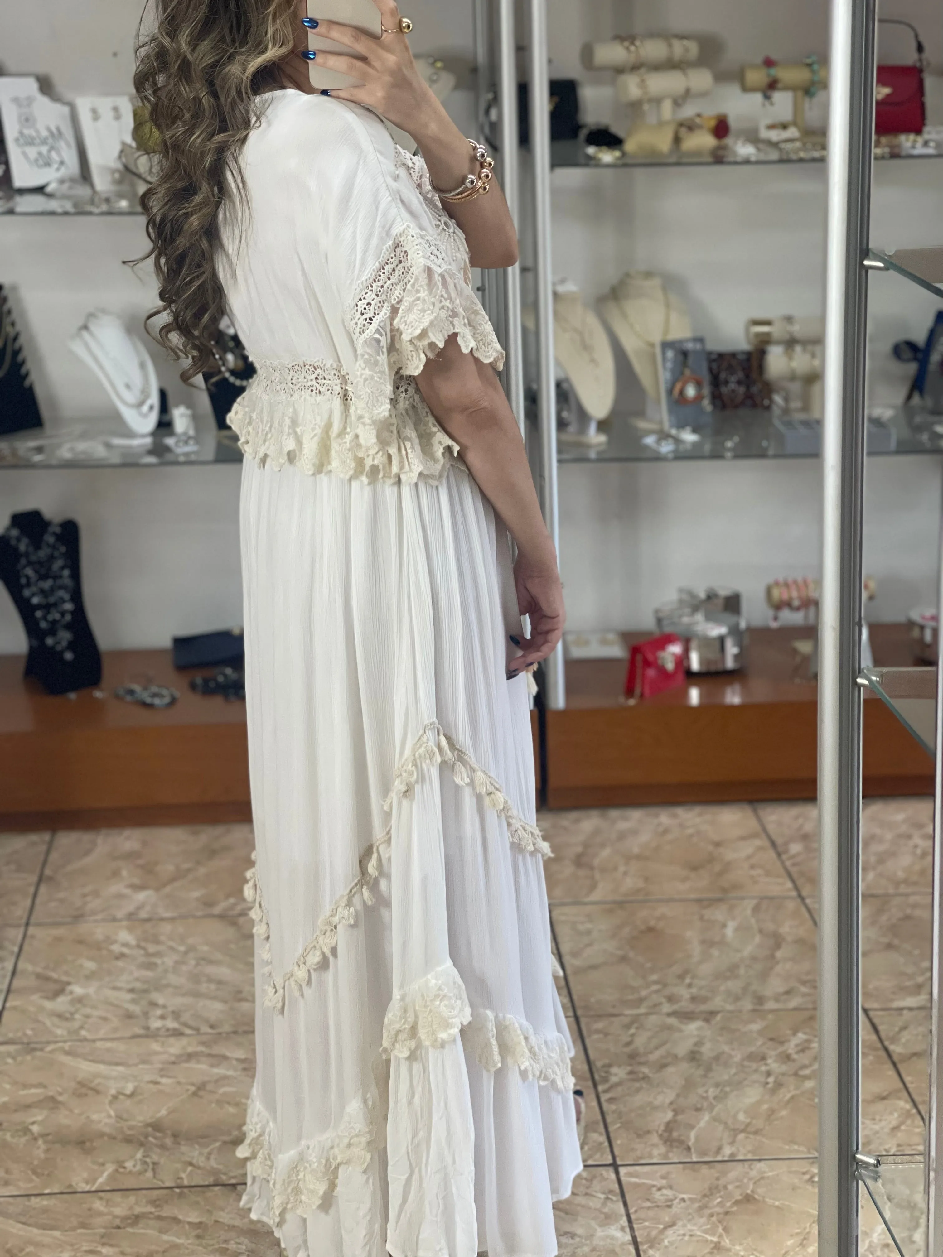 Silvie Bohemian Maxi Dress