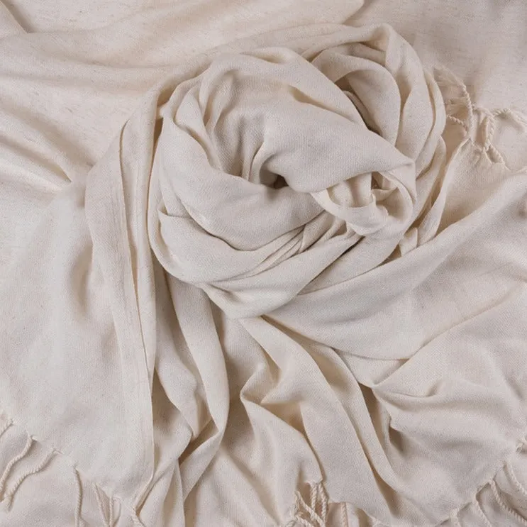 T3 Linen   Cotton Shawl  (Soft Saten)