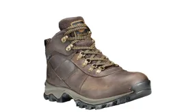 Timberland Men's Mt. Maddsen Waterproof Mid Hiking Boot Dark Brown Full-Grain (TB02730R242)