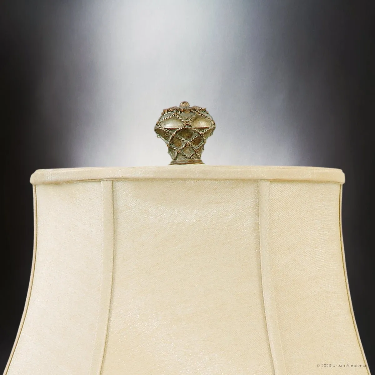 UEX7860 Mediterranean Table Lamp 19''W x 19''D x 30''H, Multicolor Finish, Harrisville Collection