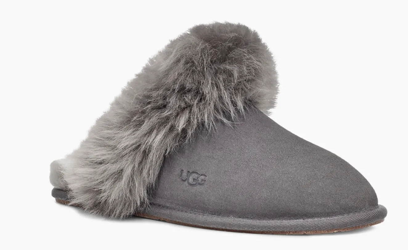 UGG Scuff Sis slippers in Charcoal