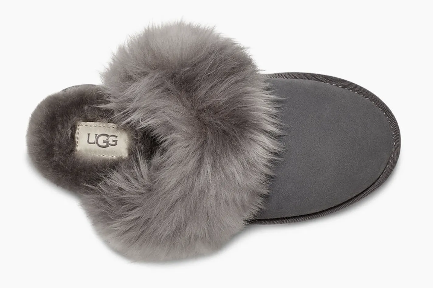 UGG Scuff Sis slippers in Charcoal